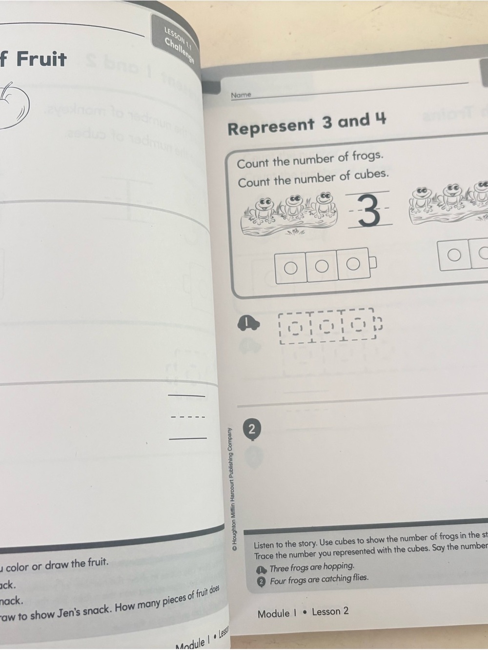 Kindergarten Math work book - Picture 3 of 4